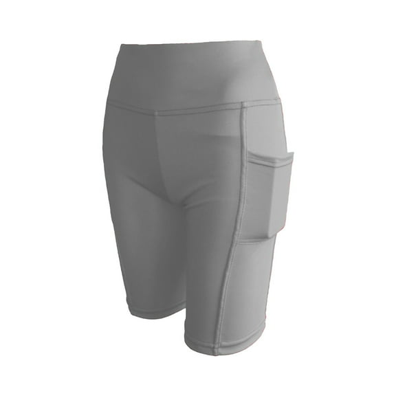 Women's Summer Shorts High Waist Bike Workout Sports Athletic Running Yoga Casual Jean Shorts with Pockets S-2XL