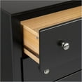 thumbnail image 4 of Bowery Hill 2 Drawer Nightstand in Black, 4 of 4