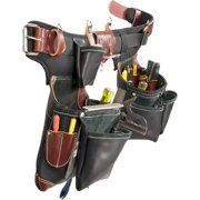 Occidental Leather B9588 Adjust-to-Fit Green Building Tool Belt Set - Black