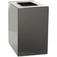 thumbnail image 2 of Witt Industries 32GC03-CB Geo cube- square opening- plastic-waste decal- charcoal, 2 of 3
