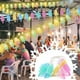 thumbnail image 1 of Luz de helado de 1 metro 10 luces, operada por batería, luces de cadena de helado, decoración de verano, 1 of 9