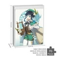 thumbnail image 3 of Genshin Impact Jigsaw Puzzle, Wood Puzzles Adult, 70 PCS Jigsaw Puzzle Perfect for Game Nights, 3 of 7