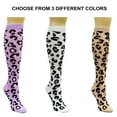 thumbnail image 2 of Animal (Leopard) Print Socks (Knee High), 2 of 4