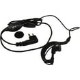 thumbnail image 3 of HQRP 2-Pin External Ear Loop HeadSet w/ PTT Microphone for Motorola RDV-5100, RDV-2020, RDU-2020, RDU-2080D, 3 of 8