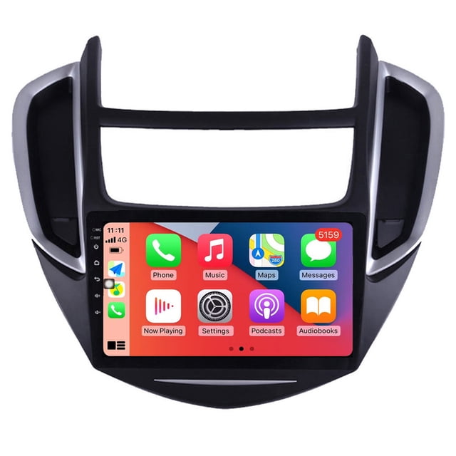RoverOne Stéréo Voiture GPS Navigation CarPlay Android Écran Tactile Auto pour Tracker Chevrolet Trax 2014-2018