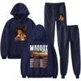 thumbnail image 5 of Maddox Batson Merch  Road To Indio Tour   hoodies suits pocket drawstring hoodies sweatshirt men/women Strap sports pants, 5 of 6