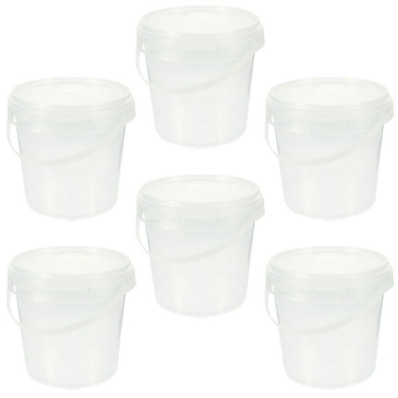 UPKOCH Dust-proof Food Storage Containers Transparent 6pcs