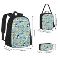 thumbnail image 2 of Balery Dogs Mochila escolar 3 en 1 para niños: mochila resistente con lonchera térmica y estuche para lápices. Mochila escolar para niños y niñas., 2 of 7