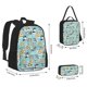 thumbnail image 2 of Balery Dogs Mochila escolar 3 en 1 para niños: mochila resistente con lonchera térmica y estuche para lápices. Mochila escolar para niños y niñas., 2 of 7