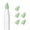 Green, variant on 5Pcs Lightweight Wear Resistant Silicone Fiber Nib Cover for Pencil 1/2/3