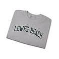 thumbnail image 3 of Lewes Beach Sweatshirt Gifts Crew Neck Shirt Long Sleeve Unisex, 3 of 7