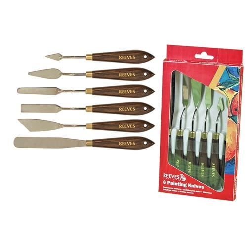 Painting Knives, Metal, 6/pkg