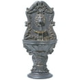thumbnail image 6 of Royal Lion Acanthus 50" High Large Italian Indoor Outdoor Decor Faux Stone Floor Fountain with Light LED, 6 of 10