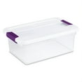 thumbnail image 1 of Sterilite 15 Quart Plastic Stackable Storage Container Tote with Lid (36 Pack), 1 of 11