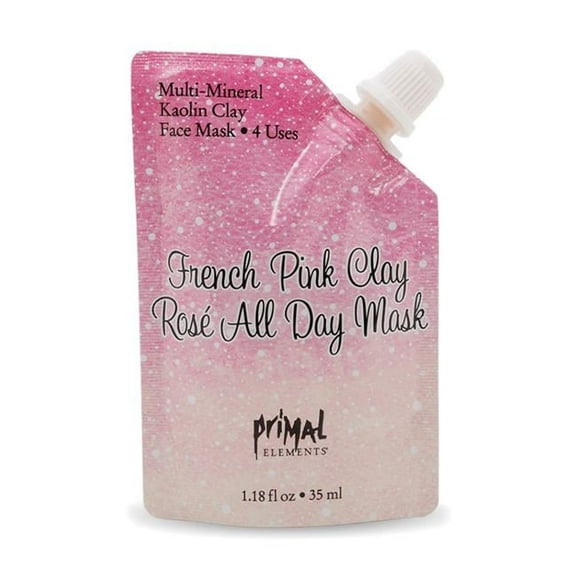 Primal Elements MASKROSE French Pink Clay Rose All Day Face Mask
