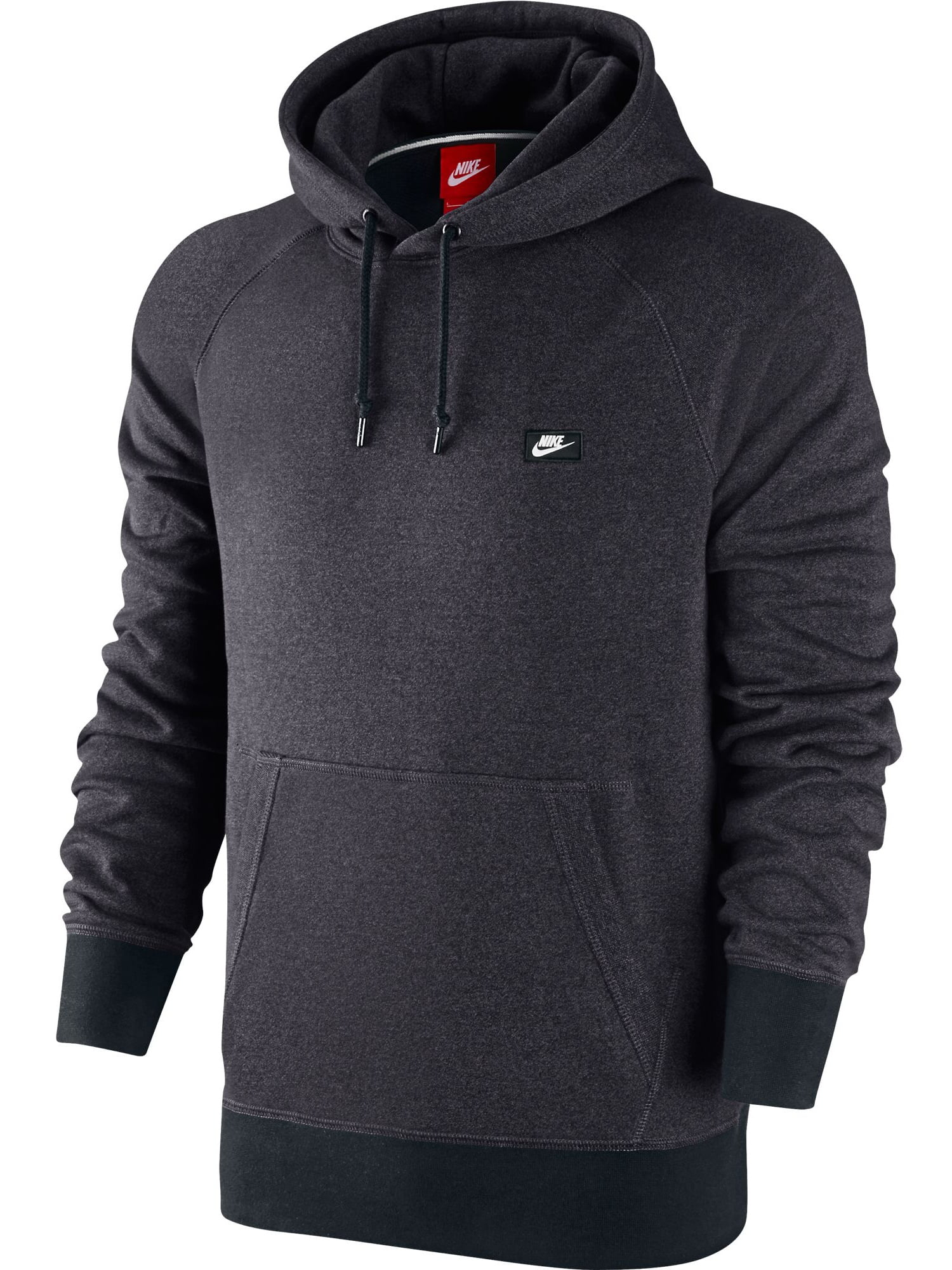 Nike AW77 French Terry Shoebox Pullover Men's Hoodie Anthracite/Black ...