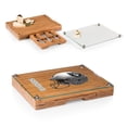 thumbnail image 1 of Picnic Time 919-00-505-234-2 Oakland Raiders - Concerto Bamboo Cutting Board Tray And Cheese Tools Set, 1 of 1