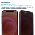 thumbnail image 2 of Tech Armor 4Way 360 Degree Privacy Film Screen Protector Designed for Apple iPhone 12 mini 5.4 Inch 1 Pack 2020, 2 of 6