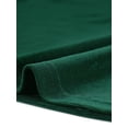 thumbnail image 5 of Camiseta casual de manga corta con cuello en V y parte superior de terciopelo para mujer Verde S, 5 of 5