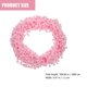 thumbnail image 2 of Pompom Trim with Fringed Edge for Wedding Planners Pink Nylon Used for Home Decor 1Pcs, 2 of 5