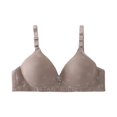 thumbnail image 5 of Lixiuxyad Comfortable V Neck Bra For With Cushioned Padding,Bras for Women Gray 40, 5 of 6