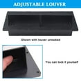 thumbnail image 5 of Gekufa RV Range Hood Vent Cover Black RV Stove Vent Cover/RV Exhaust Vent Cover (Include 10 Pcs Screws), 5 of 5