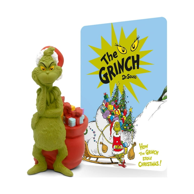 Tonies The Grinch, Audio Play Figurine for Portable Speaker, Small, Green,  Weight: 1/2 lb 