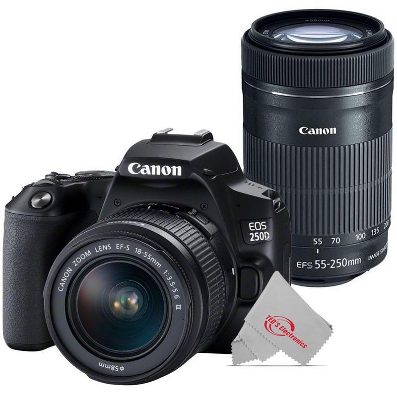  Canon  EOS 250D Rebel SL3 24 1MP Digital SLR  Camera with EF  