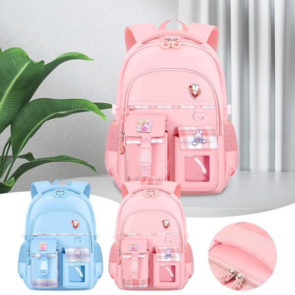 Mochila grande para chicas adolescentes con compartimento para portátil - Mochila escolar duradera para senderismo, viajes y universidad