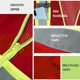 thumbnail image 4 of Chaleco de seguridad SULWZM rojo XL con cremallera y bolsillos, 4 of 6