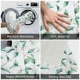 thumbnail image 4 of Green Bathroom Rug Green Bath Mat Leaf Bathroom Rug Leaf Bath Mat Tropical Bath Mat Tropical Bathroom Rugs 16" X 24", 4 of 8