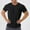 Black, variant on Coorders George Mens Lightweight Athletic T-Shirts, Moisture Wicking Running Workout Shirt Short Sleeve Gym Tops , Black, Size L