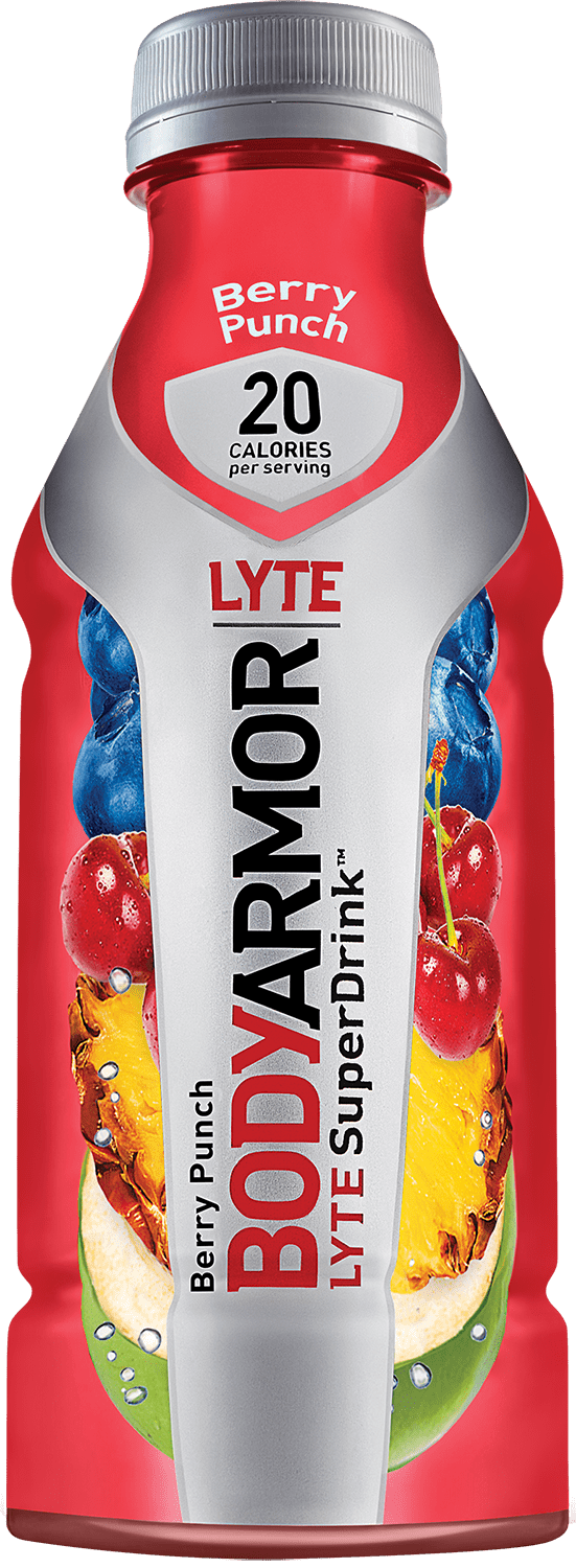 BODYARMOR LYTE Sports Drink, Berry Punch, 16 Fl. Oz., 12 count