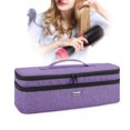 thumbnail image 1 of Bolsa de viaje compatible con Teamoy Revlon One-Step, color morado, 1 of 9