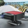 thumbnail image 6 of Vggrvlo Car Heater Portable 12V Car Heaters & Defroster 200W Fast Heating & Cooling Fan 2 in 1 Heating & Cooling Fast Heating Defrost Defogger with 360° Rotary Car Heaters for Vehicle,Car,RV,SUV, 6 of 9