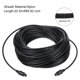 thumbnail image 2 of Cable de audio de fibra óptica Uxcell, cable óptico digital de 73.8FT, enlace óptico TOS, recto de plástico para TV DVD, negro, 2 of 6