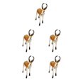 thumbnail image 3 of relayinert Figurines de Cerf Springbok Antilope Exquise Miniatures Collection pour 3 Ans et Plus Marron 5Set, 3 of 6