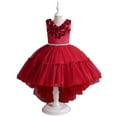 thumbnail image 2 of Godderr Kids Pageant Dresses for Girls Dress for Girls 4-12Y Tulle Dress Flower Girl Lace Dress Pageant Kids Wedding Christmas Holiday Party Dresses Performance Dress, 2 of 8