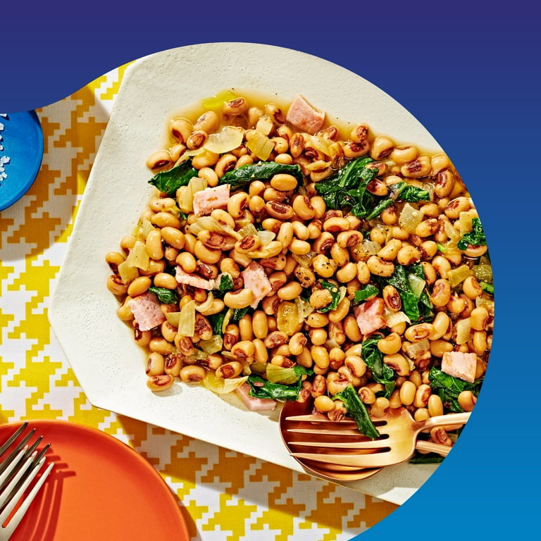 8 pack) Bush's Blackeye Peas, Canned Black Eyed Peas, 15.8