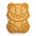 thumbnail image 2 of Cute Badger Cookie Cutter - 4x3" Fun Kids Baking Party Tool, 2 of 6