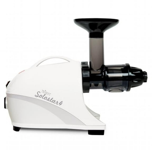 Horizontal Slow Masticating Juicer, White