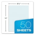 thumbnail image 2 of Quadrille Pads, Quadrille Rule (8 Sq/in), 50 White 8.5 X 11 Sheets, 2 of 5