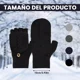thumbnail image 2 of Guantes Tejidos Invierno Frio Dedos Descubiertos Para Hombre, 2 of 7
