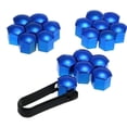 thumbnail image 4 of 20pcs Universal 21mm Wheel Nut Covers Lug Nut Caps Screw Protector, 4 of 5