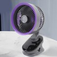 thumbnail image 4 of Ventilador Oscilante Autico, Pantalla LED de Ventilador Oscilante de Mesa de 100 Velocidades para la Oficina, 4 of 7