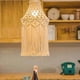 thumbnail image 4 of Macrame Lampshade, Handmade Macrame Lampshade, Chandelier Hanging Lamp Cover For Home, 30 X 80cm, 4 of 5