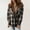 01Brown, variant on pbnbp 2023! Womens Sherpa Fleece Lined Flannel Jacket Warm Button Up Fall Winter Casual Plaid Hooded Long Sleeve Jackets Coat