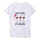 thumbnail image 2 of Pntutb Moda para adultos Manga corta Cuello redondo Impresión Blusa informal Camiseta tops Camisa Pntutb Pntutb-4781, 2 of 8