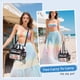 thumbnail image 2 of Bolsa Transparente Tote PIG PIG GIRL con Girasoles Negros para Estadio, 2 of 9