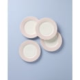 thumbnail image 2 of Lenox Gingham Casual Pink Gingham 10.50" Round Porcelain Dinner Plates (4 Count), 2 of 10
